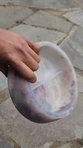 Resin serving bowl handmade <b>epoxy</b> decorative bowl modern glossy finish fruit bowl for home decor dining <b>table</b> gift item - Product Image 3