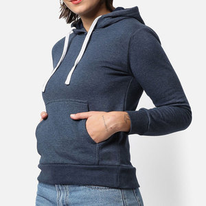 Custom Women's Fleece Hoodie Long Sleeve Sports Half Zip Pullover Autumn Winter Plus Size High Quality <b>Brushed</b> Streetwear - Product Image 4