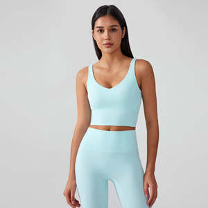 Soutien-gorge de sport en promotion, haute qualité, avec soutien-gorge intégré, extensible dans 4 directions, pour femmes - Product Image 6