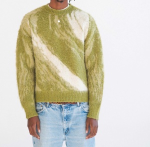 Sweat Streetwear élégant à manches longues pour hommes meilleure qualité nouveau style vêtements imprimés d'hiver Offre Spéciale la technique stonewashed - Product Image 4