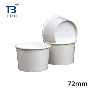 Fournisseur Malaisien – Gobelet en Carton Blanc de Qualité Supérieure pour Crème Glacée 3,5 oz – Pot à Dessert, Bol, Contenant pour F&B, Stand Alimentaire, Fête, Événement - Product Image 1