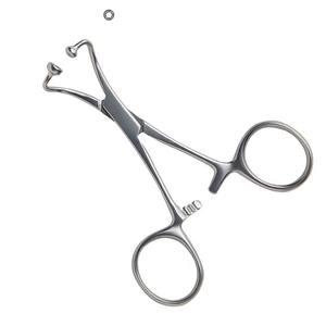 Pinza para toallas Backhaus de 13 cm, instrumento quirúrgico de acero inoxidable con articulación de bola y encaje para una fijación segura de la pañoles quirúrgicos - Product Image 6