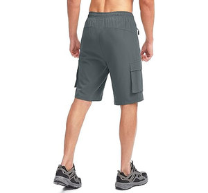 Unisex High Quality Spandex/Cotton 220g Quick Dry Breathable <b>Cycling</b> <b>Shorts</b> Zipper Pockets 3D <b>Padding</b> Seamless Fusing Customized - Product Image 2