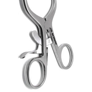 Écarteur Weitlaner 7 émoussés 3x4 Prong Instruments chirurgicaux vétérinaires en acier inoxydable Écarteurs Weitlaner Instruments médicaux - Product Image 2