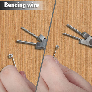 Pince à boucler les fils pour la fabrication de bijoux 2mm 3mm, outils de torsion de fil, outils de fabrication de bijoux avec poignée en PVC - Product Image 5