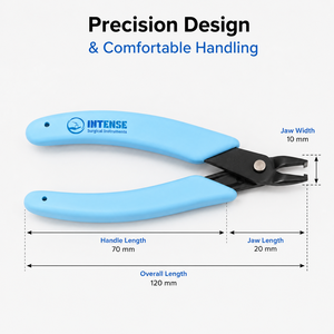 Pince de précision professionnelle pour la fabrication de bijoux, outil de pliage et de façonnage de fils, avec poignée ergonomique - Product Image 2