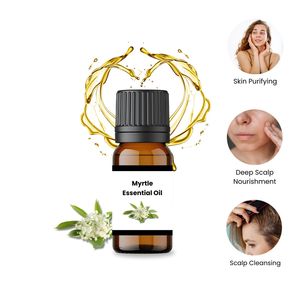 Aceite Esencial de Mirtol Puro y Natural AARNAV, 100% Grado Terapéutico, Destilado al Vapor, Mediterráneo, HALAL, Aromaterapia, Masaje Corporal - Product Image 1