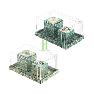 เครื่องจุดธูปสไตล์อาหรับที่ทำจากไม้งานฝีมือที่ทำจากไม้สำหรับตกแต่งบ้าน - Product Image 5