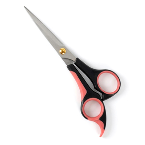 Ciseaux à cheveux professionnels en acier inoxydable avec lame affûtée et manche en plastique – Créez votre propre marque – Outil de coiffure pour salon - Product Image 1