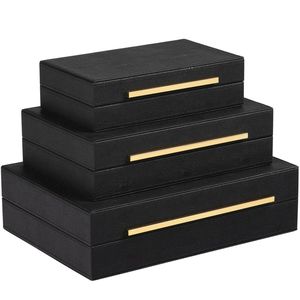 Luxury Resin Modern Engraved Jewelry Storage <b>Box</b> for Living Room - Product Image 3