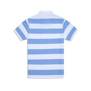 Camisetas Polo de Algodón para Hombre, Impresión Personalizada, Manga Corta, Transpirables, Casuales, de Golf, a Rayas, con Logotipo Personalizado, OEM/ODM - Product Image 2