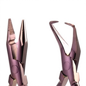TEEJAY HEP-15029 Plasma Rainbow <b>Multi</b> Color Tape Human Hair Extension <b>Plier</b> Hair Extension <b>Tools</b> Synthetic Hair Extension - Product Image 3