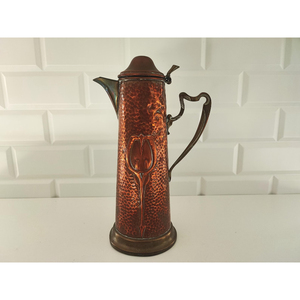 Classic Design Handmade Copper Serving <b>Jug</b> Interior Decor for Tea <b>Drinks</b> and Kitchen Usage Long Size Water Storage Pitcher - Product Image 2