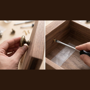 AG Elements - Perilla Redonda de Latón Antiguo de 22 mm para Gabinete/Cajón, Tirador Vintage para Puerta de Armario de Cocina, Herraje Sólido para Muebles - Product Image 5