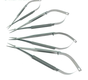 Premium Castroviejo Micro Eye Surgical Forceps Instruments Set Reusable Manual CE Certified Class II A+ Grade 3-Year Warranty - Product Image 1