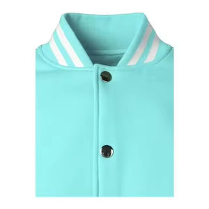 Veste universitaire pour hommes en gros, haute qualité, tissu durable, manches en cuir patchwork, style décontracté, grandes tailles, veste de style Letterman - Product Image 6