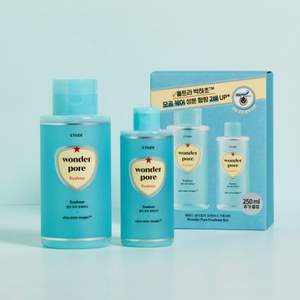 Set di 2 Flaconi Etude House Wonder Pore Freshener 500ml+250ml, Formula Liquida per Restringere i Pori - Product Image 1