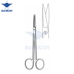 Tijeras Quirúrgicas Joseph de 15 cm, Rectas, Delicadas, de Acero Inoxidable Reutilizables para Rinoplastia, ORL, Cirugía Plástica, Cosmética y Microcirugía - Product Image 2