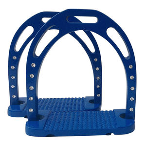 Étriers vétérinaires solides en acier inoxydable pour chevaux, réutilisables, réglables, personnalisés, antidérapants, protection de la cheville, sécurité équestre - Product Image 2