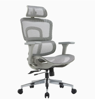 Chaise ergonomique pivotante et réglable en maille de haute qualité pour bureau et salle de conférence, confortable et multifonctionnelle