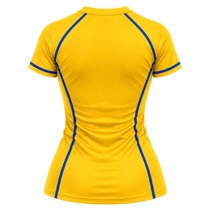 T-shirt de compression personnalisé pour femmes Sigma Gamma Rho, haut de sport extensible à manches courtes pour la gym et le fitness, vente en gros - Product Image 2