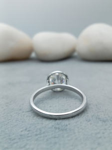 Anillo de Compromiso Clásico D'VINS JEWELS con Diamante Cultivado en Laboratorio de 2.0 CT, Oro Sólido de 18K, Chapado en Oro, Diamante VVS Blanco, Anillo de Boda - Product Image 4