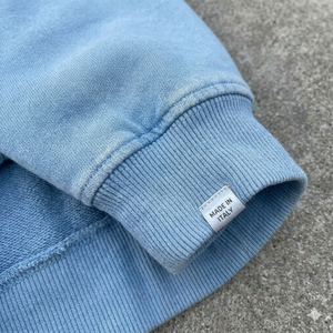 Sweat à capuche pour homme, coupe classique, 100% coton, imprimé, effet délavé à l'acide, broderie, hiver - Product Image 5