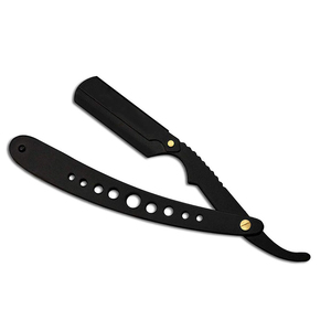 High Quality 2026 Professional <b>Straight</b> <b>Razor</b> Metal Handle Private Label Barber <b>Razor</b> Cut Throat Shaving <b>Razor</b> - Product Image 3
