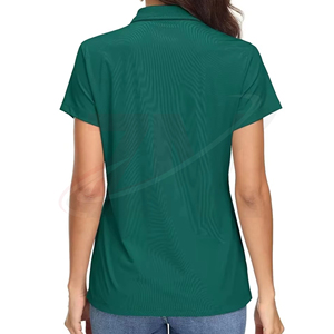 Camiseta Polo de Marca Privada para Mujer, Algodón, Manga Corta, Fabricación OEM, Venta al Por Mayor, Suministro a Granel, Camiseta Polo Personalizada de Moda - Product Image 2