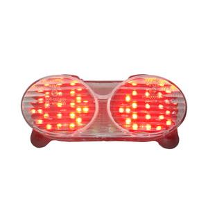 Luz trasera LED E-Mark con sistema de iluminación de motocicleta con lente de humo para ZX9R 1999-2003 - Product Image 1
