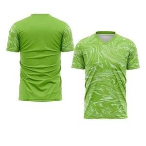 Conjunto de Camiseta y Pantalones Cortos de Verano para la Copa Mundial de Fútbol Brasil 2026, Personalizado, de Poliéster, Cuello en V, Ligero y de Secado Rápido - Product Image 1