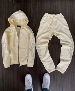 Private Label Tracksuit Manufacturer Custom Sportswear Wholesale OEM Factory Training Tracksuit Jogger Set Low MOQ Supplier - Product Image 1
