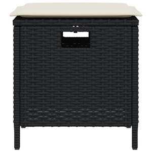 Juego de Comedor para Jardín en Color Blanco Crema y Negro - Product Image 4