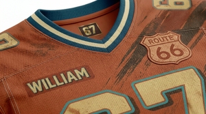 Nouveauté 2025 - Maillot de football américain personnalisé pour adulte - Design tendance, haute qualité, respirant, manches courtes, séchage rapide - Product Image 6