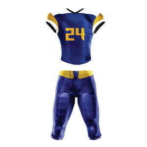 Custom American Football Uniforms 100% Polyester Breathable Tackle Twill Sublimation Screen Printing Personalized Embroidery - Product Image 6