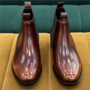 2026 Vestes en cuir et chaussures en cuir légères, respirantes, confortables, de mode et pour l'extérieur, Chaussures pour hommes faites à la main 2026 - Product Image 4