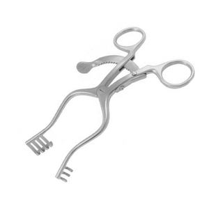 Scalp Contour Self Retaining Retractor 3 x 4 Blunt Prongs 14cm Steel Instrument Scalp Contour Self By <b>Blush</b> Surgical - Product Image 5