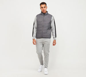 Chaleco Acolchado Sin Mangas con Relleno de Algodón Grueso y Cálido, Chaleco Ligero con Cierre de Cremallera, Chaquetas para Hombre - Product Image 2