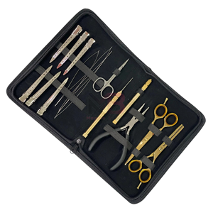 Kit d'extension de cheveux de haute qualité, accessoires en acier inoxydable pour usage commercial polyvalent, vente en gros - Product Image 2