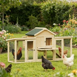 Pollaio in Legno, Gabbia per Polli - Product Image 1