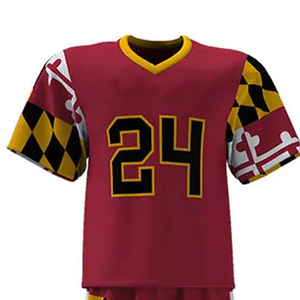 Jersey de Lacrosse para Hombre de Alta Calidad 2026, Cuello en V, Impresión Digital Sublimada, Uniforme de Lacrosse, Tallas Grandes, Ropa Deportiva para Venta en Línea - Product Image 6