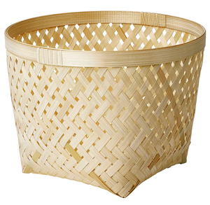 Cesta de Bambú con Textura Natural y Forma Flexible, Ideal para Organizar Artículos del Hogar y Espacios de Vida - Product Image 1