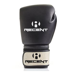 Gants de boxe en cuir récents pour adultes, fermeture Velcro, sangle de poignet réglable pour la boxe et le sparring - Product Image 2
