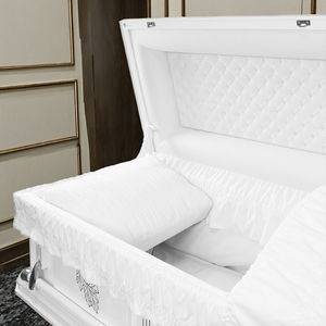 Ataúdes de hojas caídas de madera dura de alta calidad, urnas, nuevos suministros funerarios industriales directamente del fabricante - Product Image 6