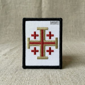 Custom Globe Earth Cross Machine Embroidery <b>Patch</b> Round Iron <b>On</b> <b>Sew</b> <b>On</b> Embroidered Badge Applique for Clothing Bag Hat Decor - Product Image 5