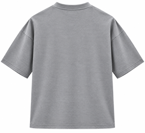 Camiseta Gris de Verano para Hombre, 100% Algodón, Cuello Redondo, Manga Corta, Estampado Gráfico Frontal, Ropa Deportiva, Estilo Urbano - Product Image 4