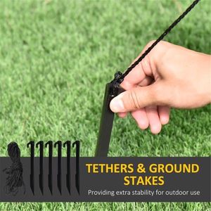 Natale pupazzo di neve gonfiabile all'aperto vacanze Yard decorazioni per la spedizione da parte per - Product Image 4