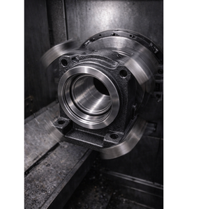 Carcasas de Rodamientos de Alta Resistencia Mecanizadas con Precisión OEM Personalizadas para Sistemas de Transporte con Construcción de Hierro Fundido y Acero Inoxidable - Product Image 1