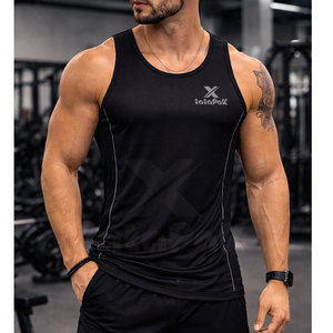 Gilet de sport pour homme à séchage rapide, respirant et en mesh, idéal pour les entraînements sportifs de haute intensité - Product Image 3