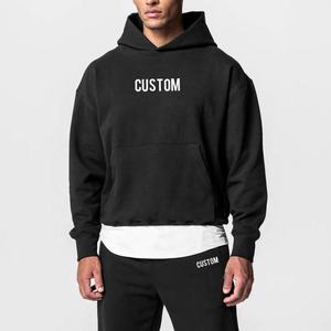 Sudadera con Capucha para Hombre, Estilo Core, Tejido Suave, Corte Holgado, Cómoda para Uso Diario, Prenda Urbana Casual Esencial - Product Image 3